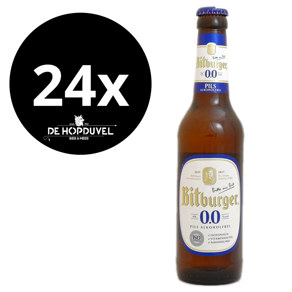 Bitburger Alcoholvrij 24x33cl