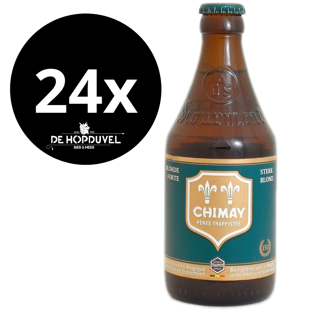 Chimay Groen Sterk blond 24x33cl