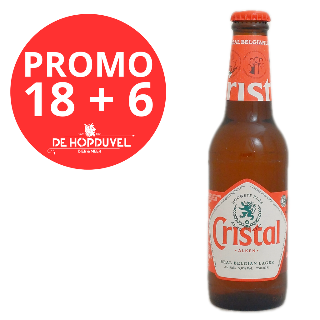 Cristal Alken Promo 24x25cl 18+6 gratis
