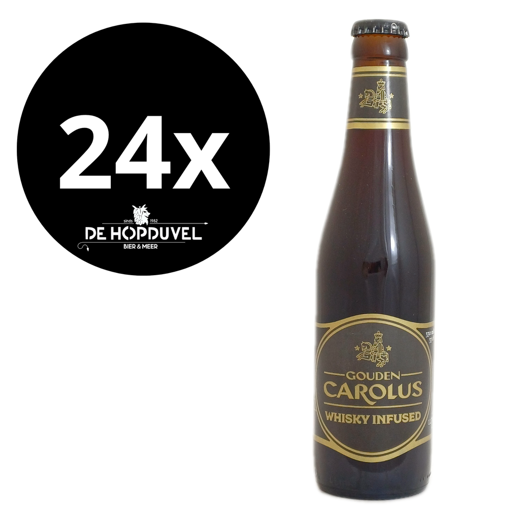 Gouden Carolus DARK Whisky Infused 24x33cl