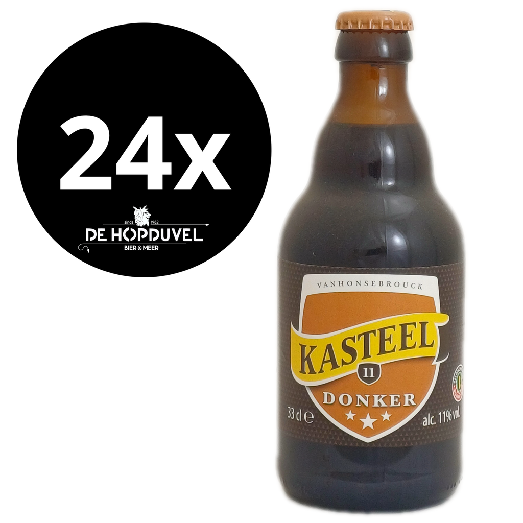 Kasteelbier Donker/bruin 24x33cl