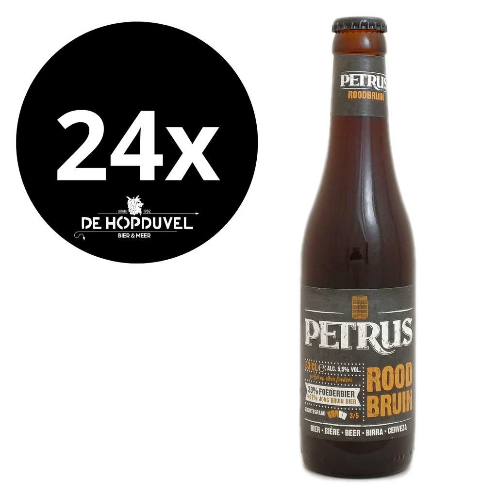 Petrus Rood Bruin 24x33cl