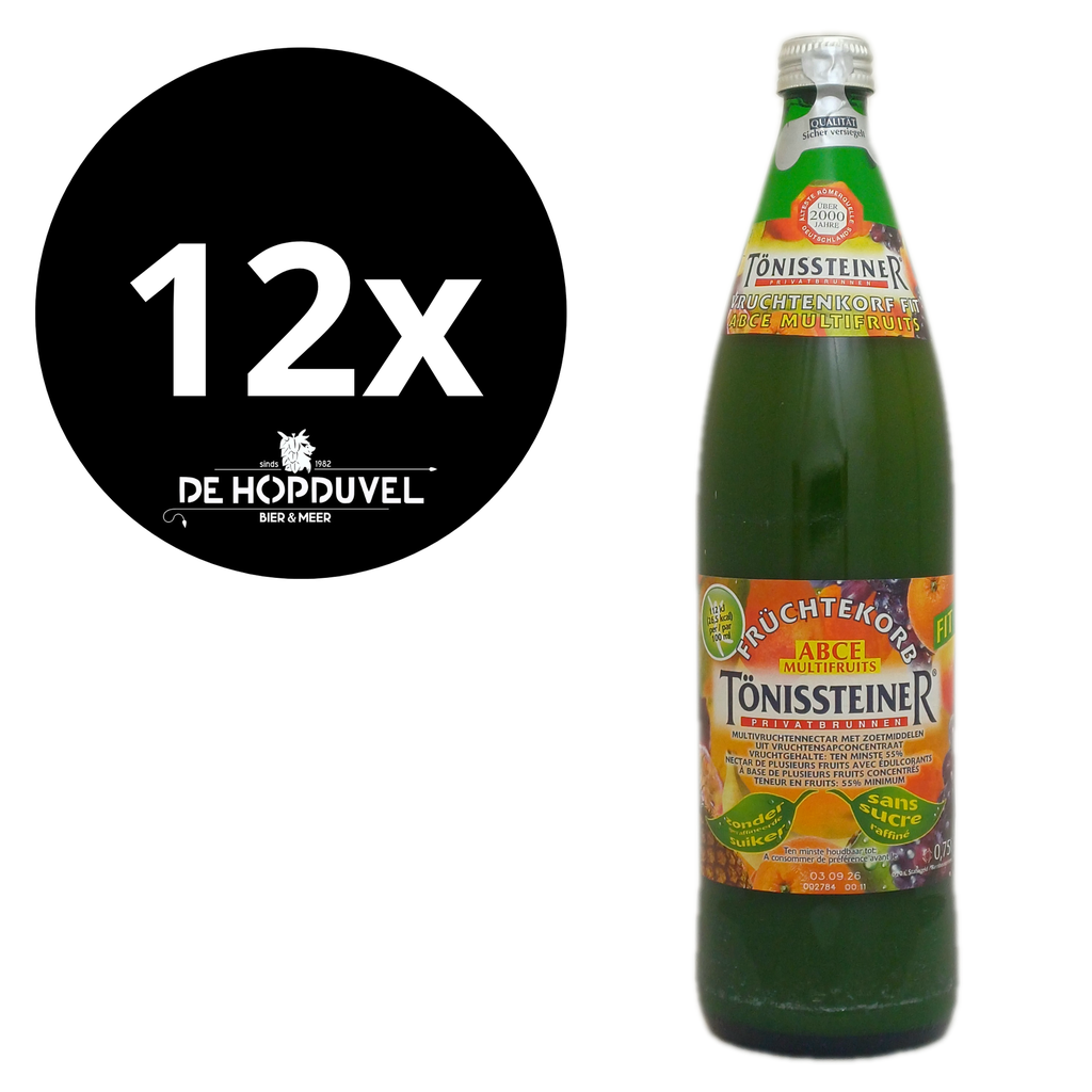 Tonissteiner Vruchtenkorf 12x75cl