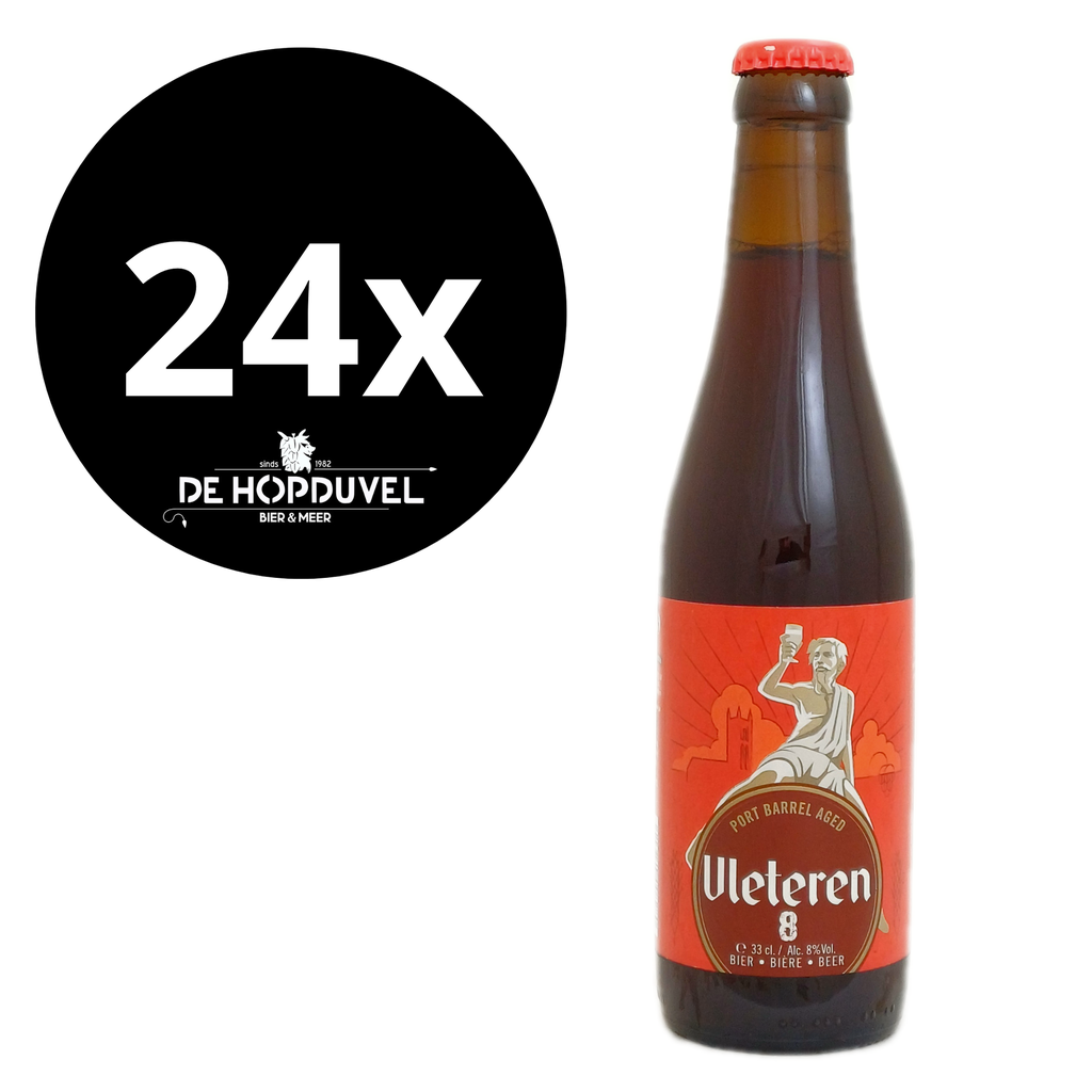 Vleteren Bruin 8° port barrel 24x33cl