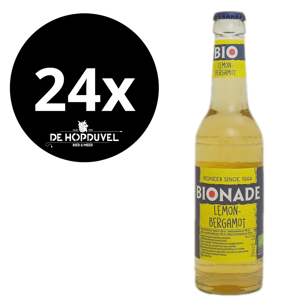Bionade Lemon-Bergamot 24x33cl   Bak