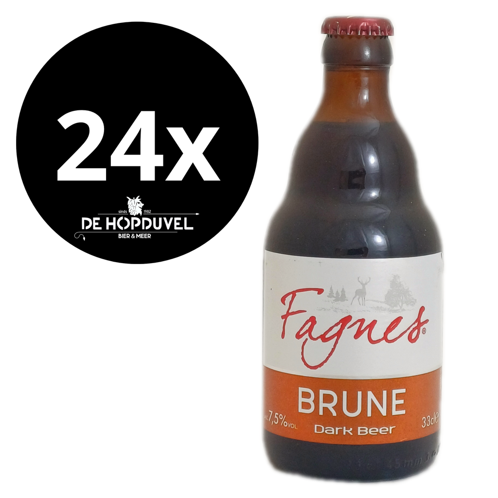 Super des Fagnes brune 24x33cl