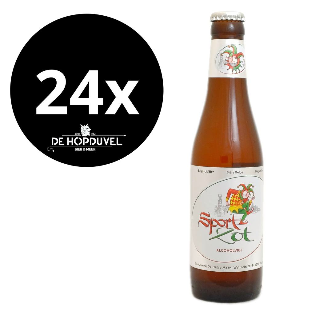 Brugse Sportzot Alcoholvrij 24x33cl