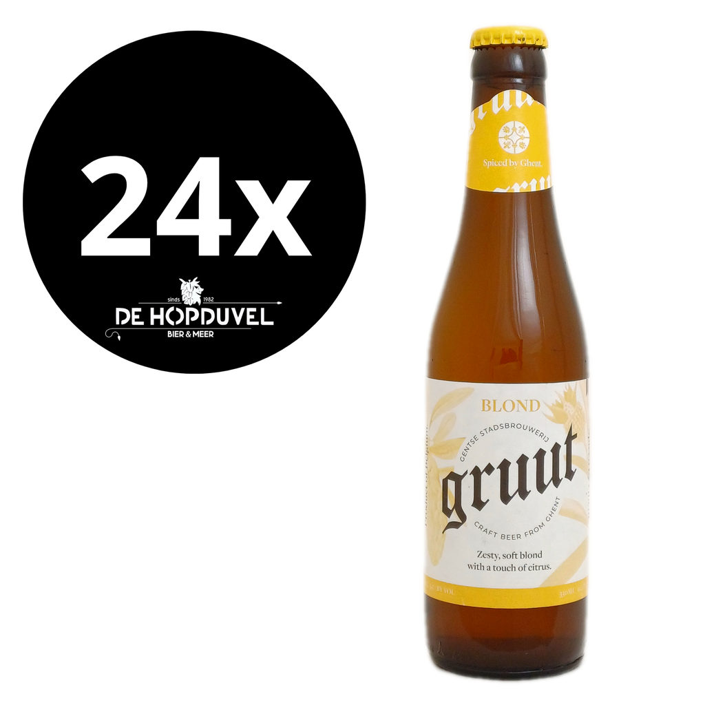 Gruut Blond 24x33cl