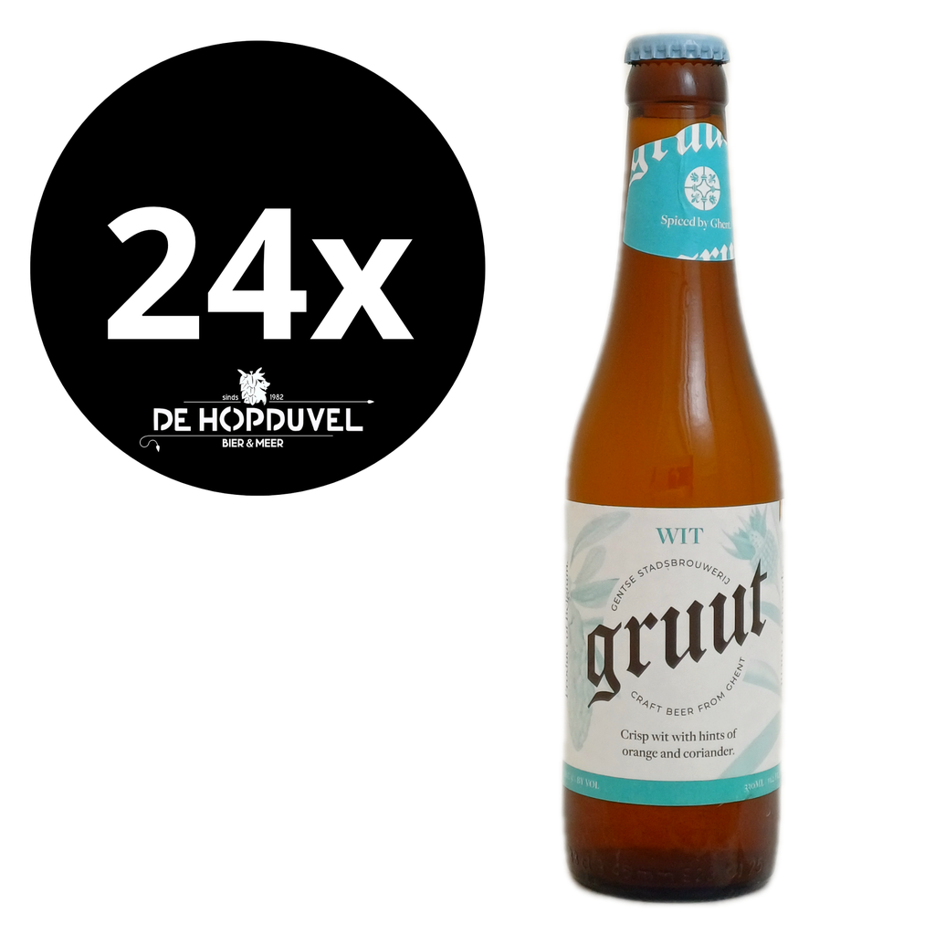 Gruut Wit 24x33cl