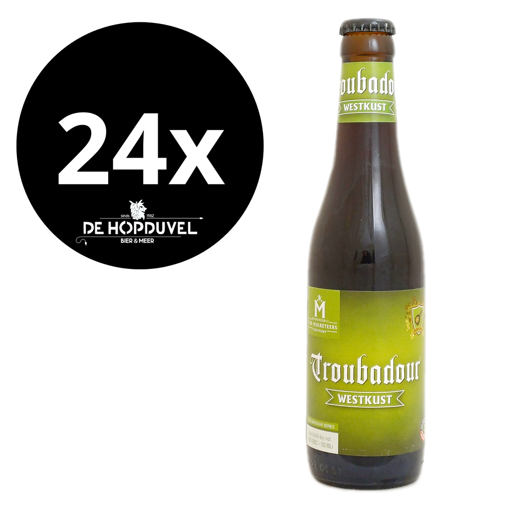 Troubadour Westkust 24x33cl