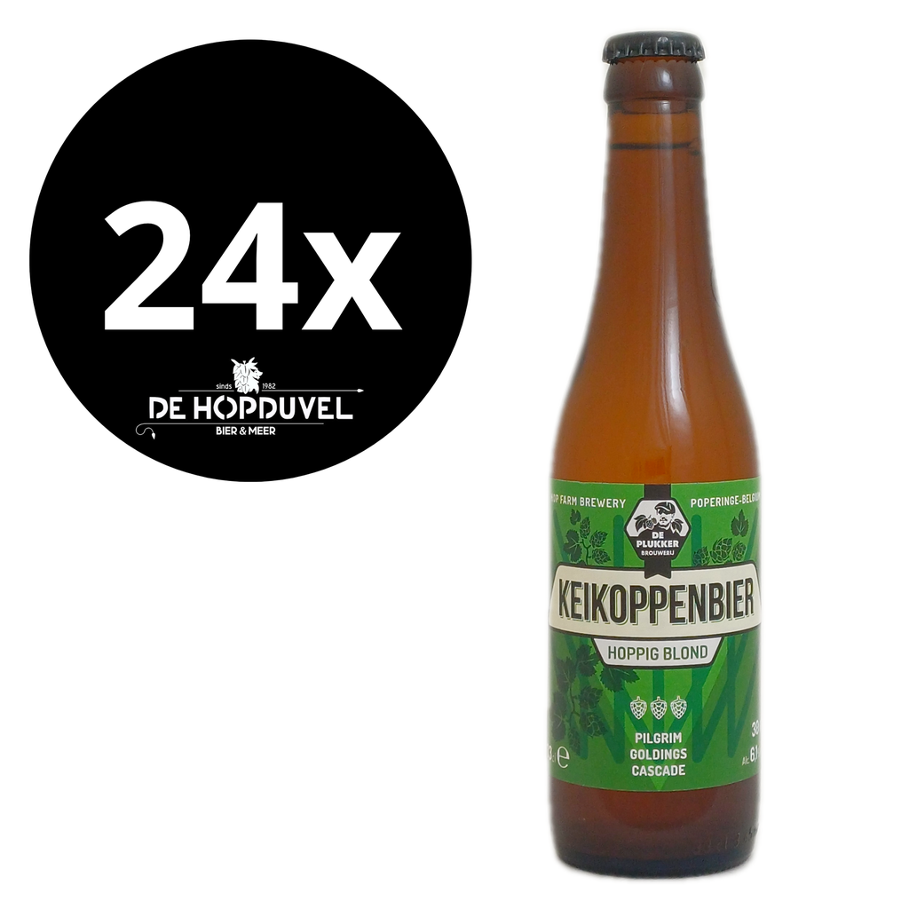 Keikoppenbier 24x33cl Bak