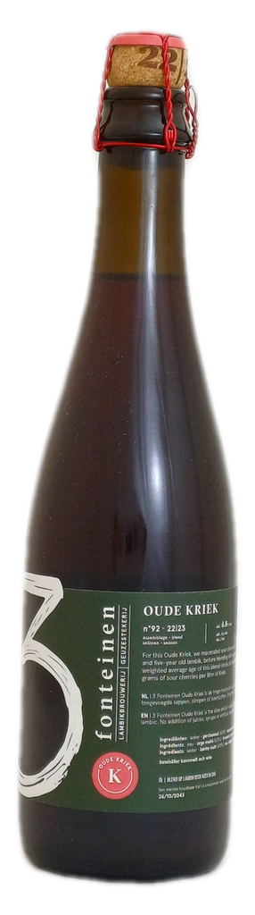 3 Fonteinen Oude Kriek/Lambic 37,5cl