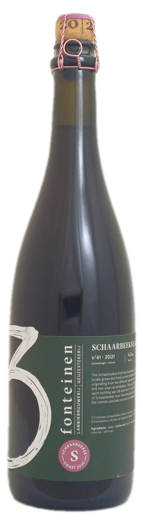 3 Fonteinen Schaarbeekse kriek 75cl