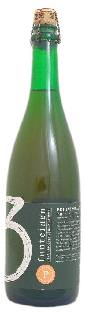 3 Fonteinen Pruim Mirabeille 75cl