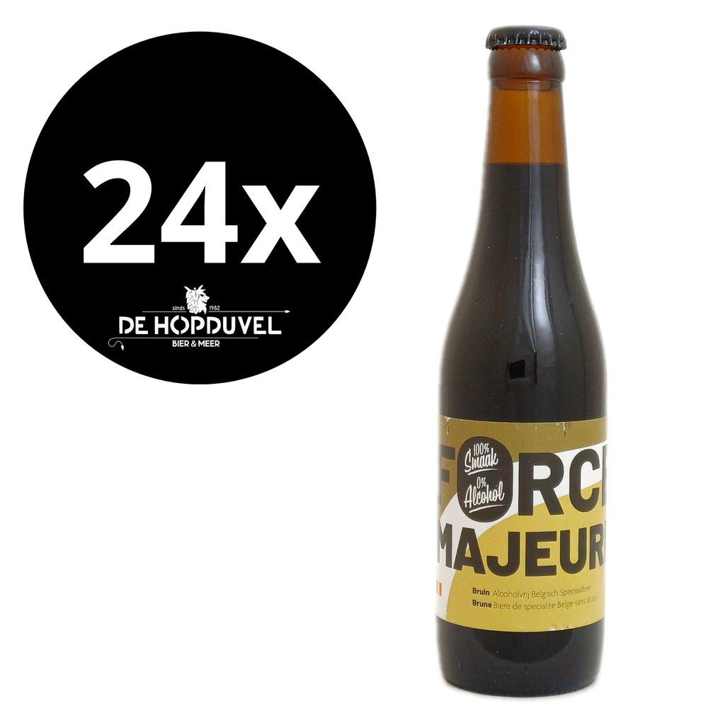Force Majeure Bruin 24x33cl