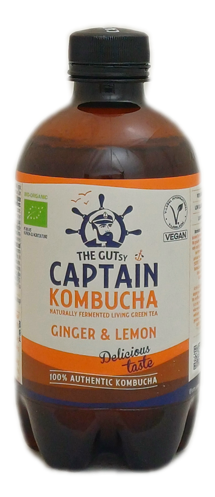 Kombucha Captain Ginger 40cl