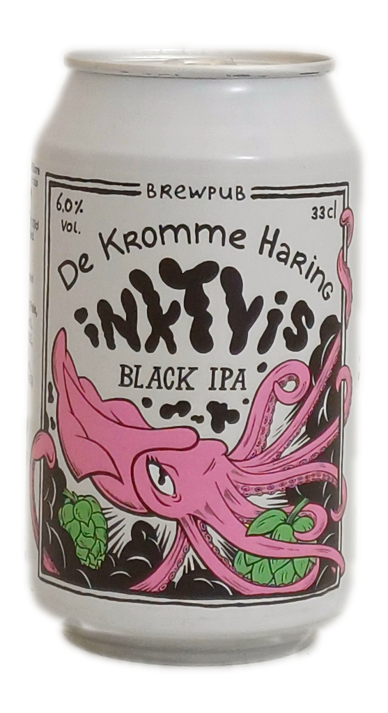 Kromme Haring Inktvis black ipa 33cl