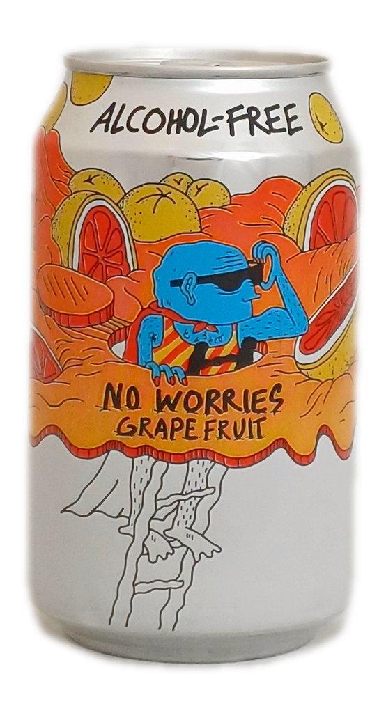 Lervig No Worries Grapefruit 33cl