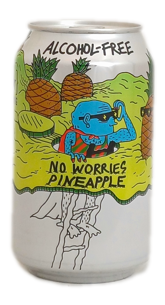 Lervig No Worries Pineapple 33cl