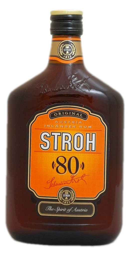 Rhum Stroh 80° 50cl