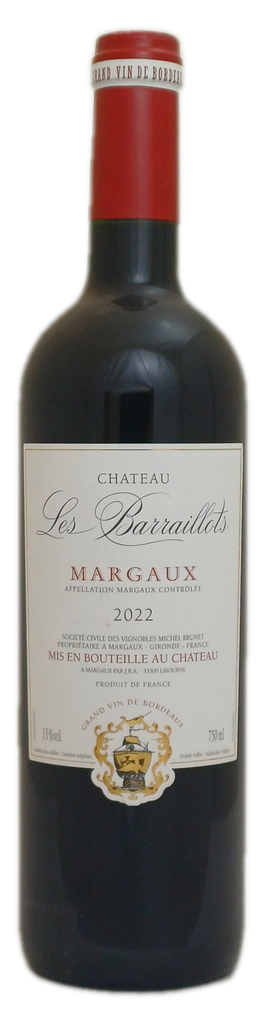 Wn. Chat. Les Barraillots Margaux 75cl
