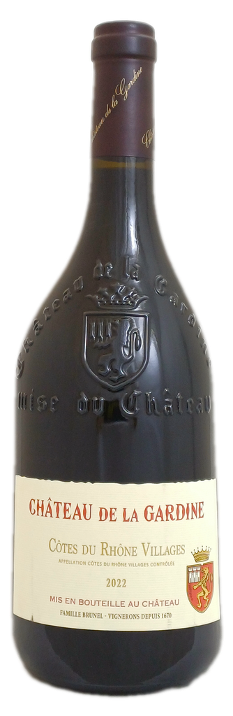 Wn. Chateau de La Gardine CDR Villages 75cl