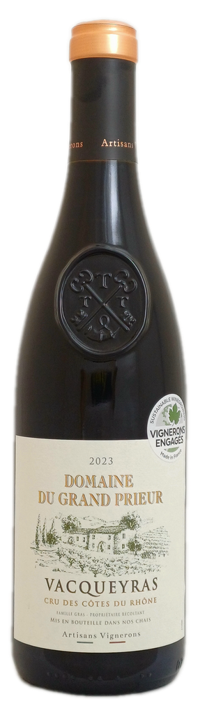 Wn. Domaine Grand Prieur Vacqueyras 75cl