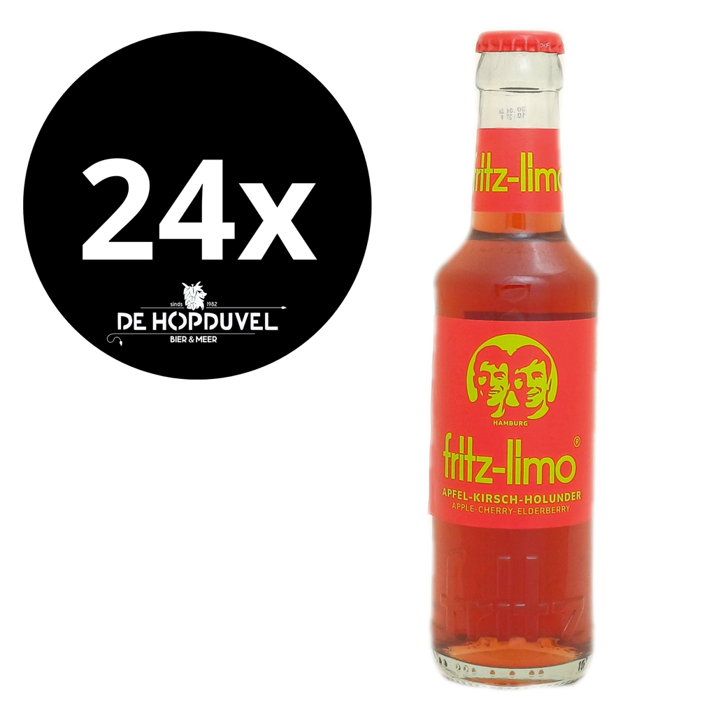 Fritz Limonade Appelkers 24x20cl