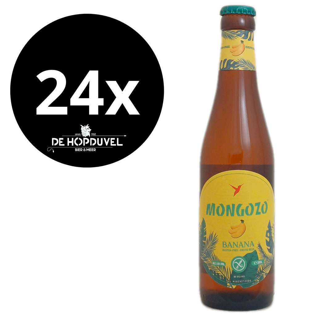 Mongozo Banaan 24x33cl 