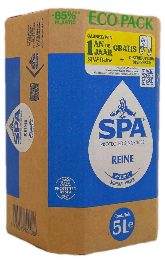 Spa Plat (Reine) 5liter Bag in Box