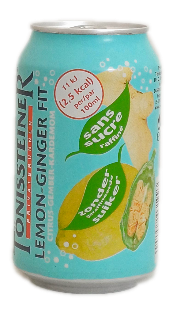 Tonissteiner Lemon Ginger BLIK 33cl