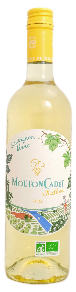 Wn. Mouton Cadet Blanc Nathan 75cl