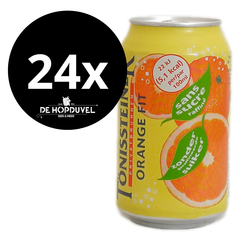 Tonissteiner Orange BLIK 24x33cl