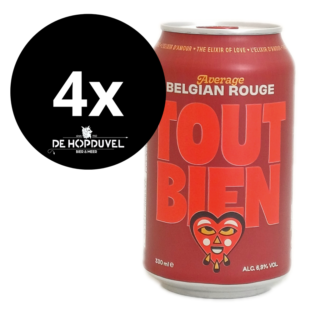 Tout Bien Rouge 4x33cl