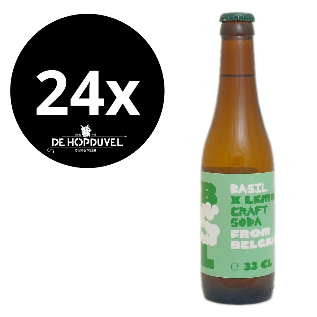 Limonade Cuarenta Basil 24x33cl