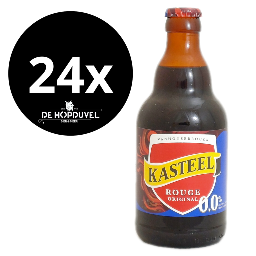 Kasteelbier Rouge 0.0%  24x33cl