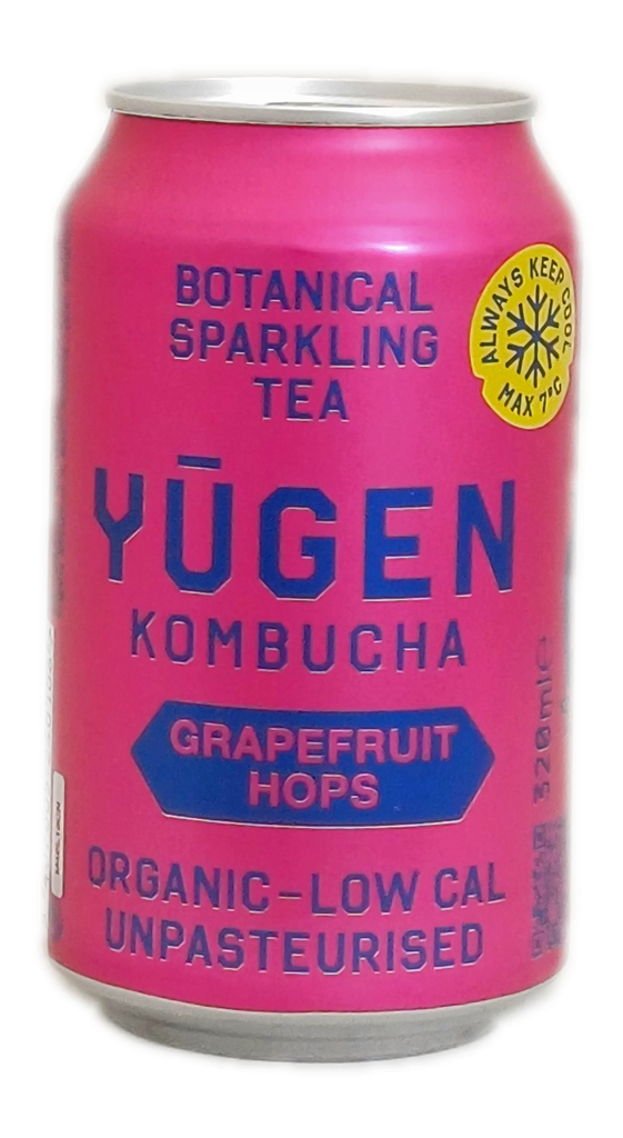 Yugen Kombucha blik GRAPEFRUIT 33cl