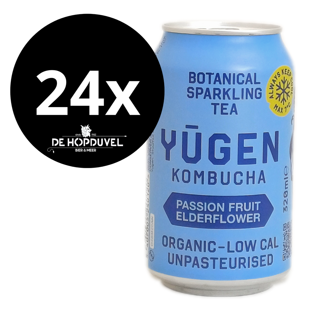 Yugen Kombucha blik PASSION 24x33cl