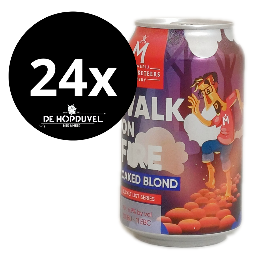 Walk on Fire BLIK 24x33cl 