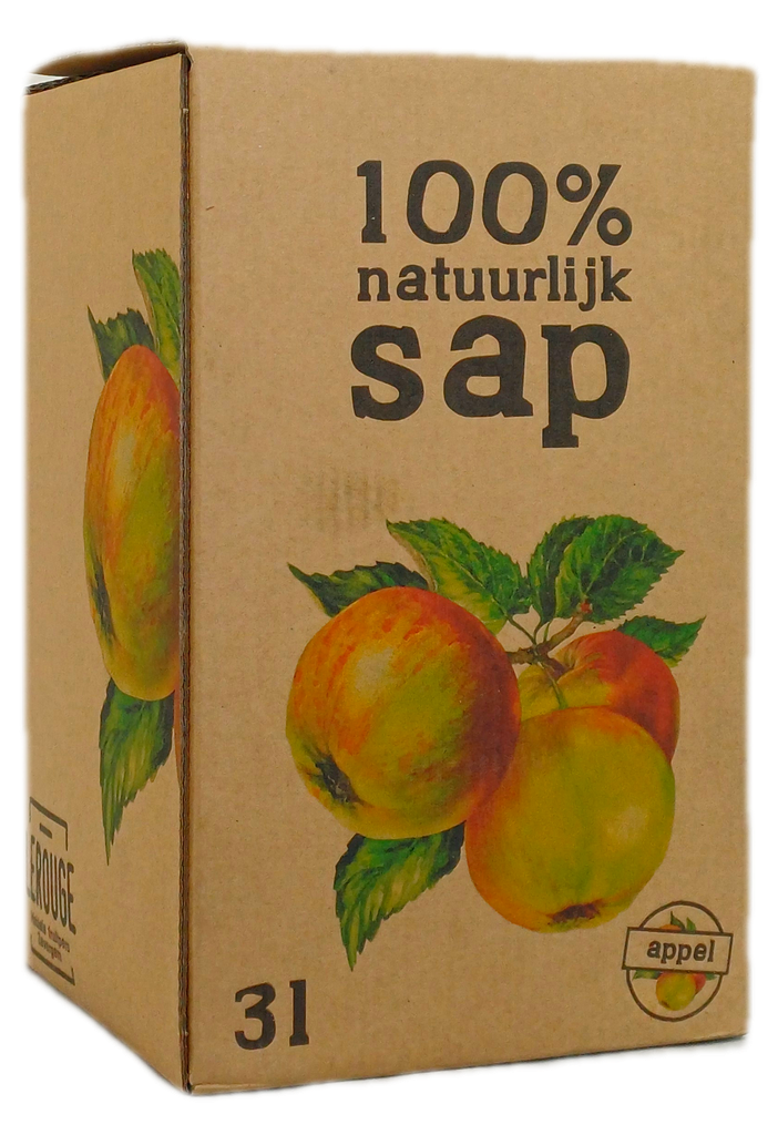 Appelsap Le Rouge - eigen oogst - doosje 3l  
