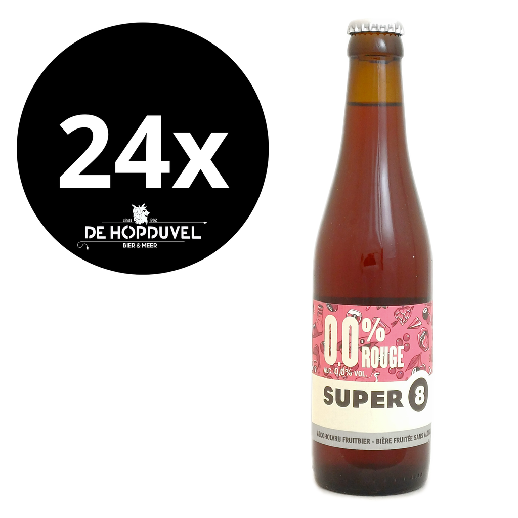 Super 8 Rouge 0.0%  24x33cl