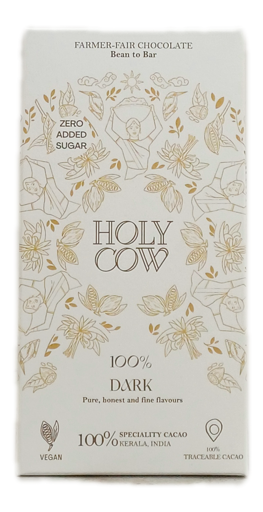 Holy Cow Farmer Fair Chocolade - 100% Dark