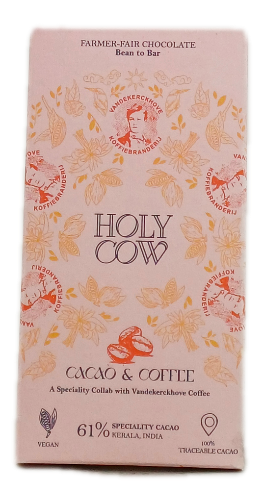 Holy Cow Farmer Fair Chocolade - 61% Cacao & Coffee