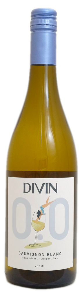 Divin 0.0 Wit Sauvignon Blanc 75cl