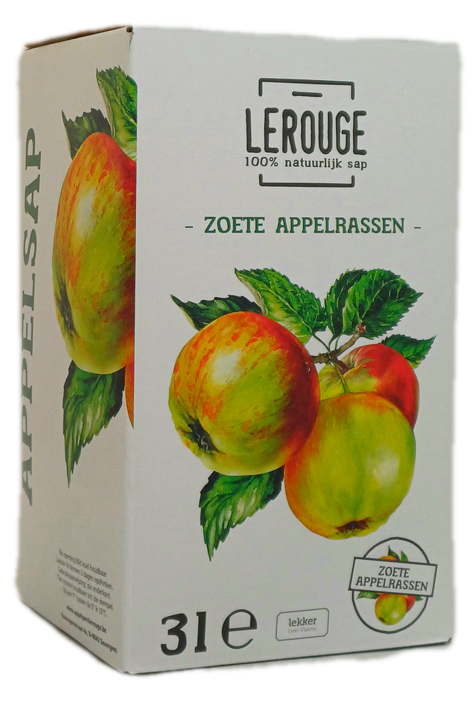 Appelsap Le Rouge - zoete rassen - doosje 3l