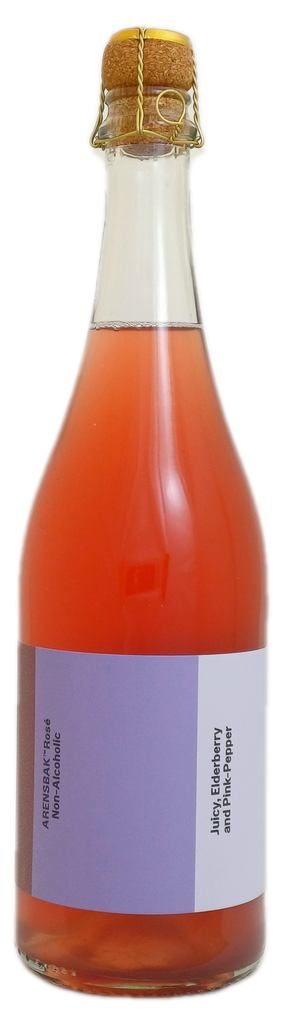 Arensbak Rosé -Juicy, Elderberry, Pepper- Sparkling 75cl 