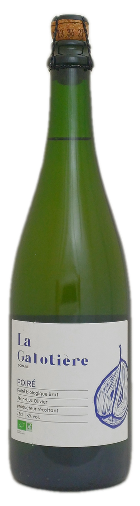 Cidre La Galotière Poiré BIO Pays d Auge 75cl