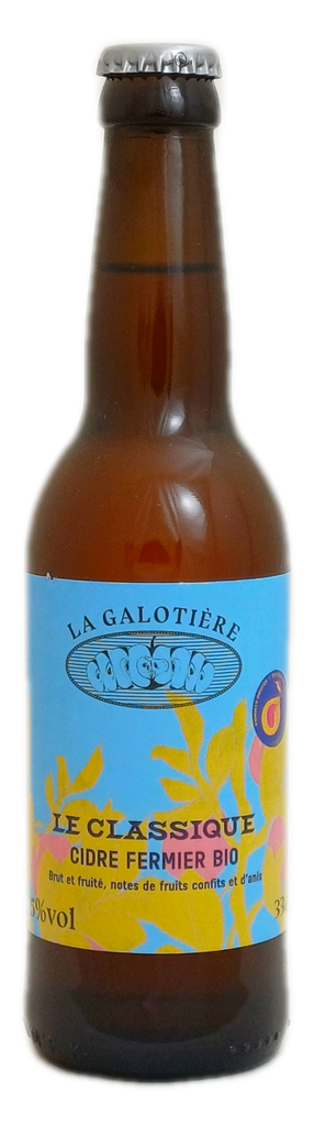 Cidre La Galotière BIO Pays d Auge 33cl