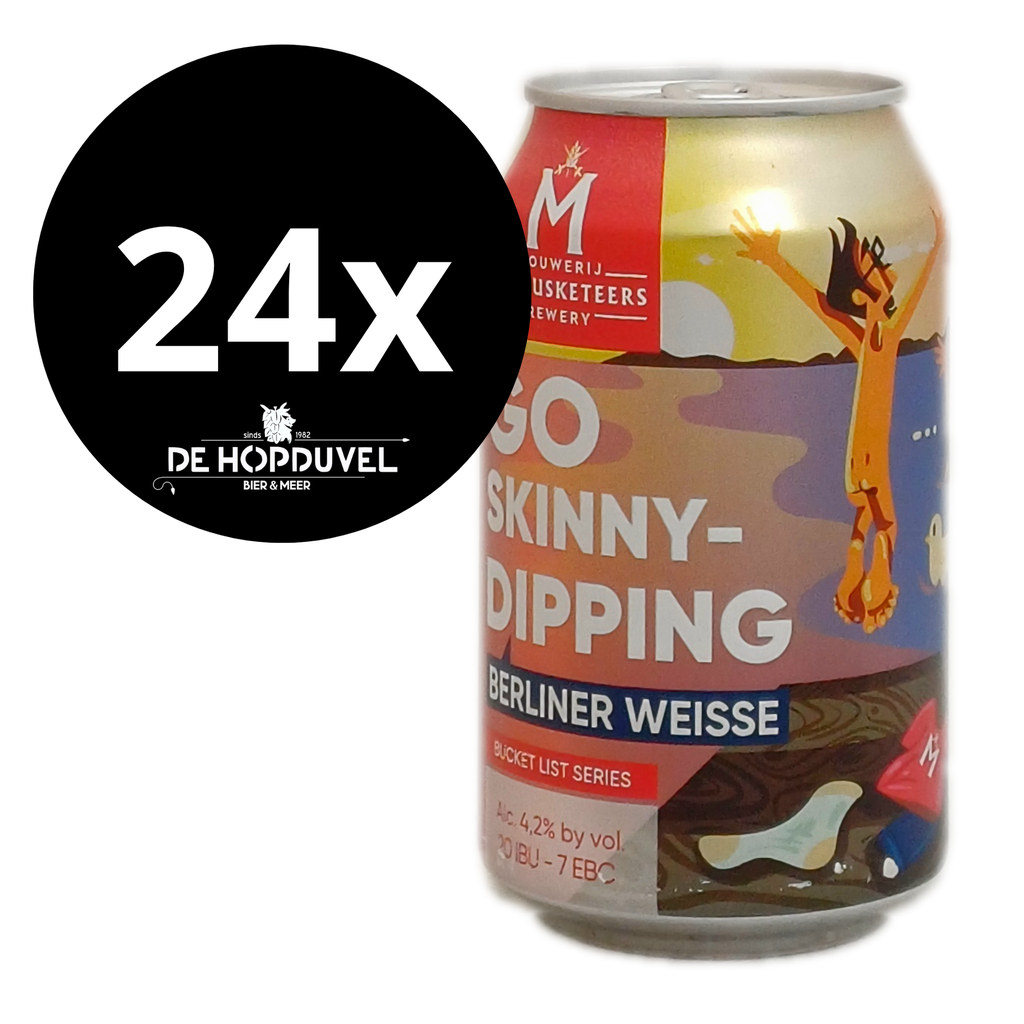 Go skinny dipping 24x33cl blik