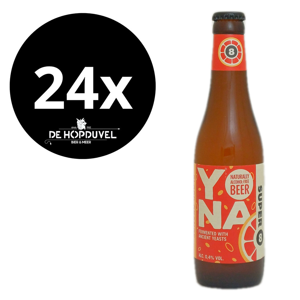 Super 8 YONA Blood Orange 0.4% - 12+12 GRATIS 24x33cl